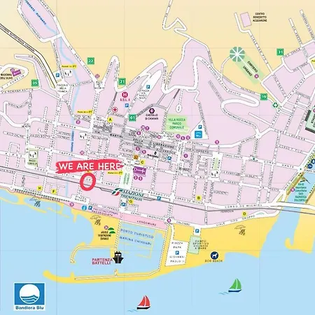 La Mansardina - Vicino Al Mare, Stazione E 5 Terre * Chiavari